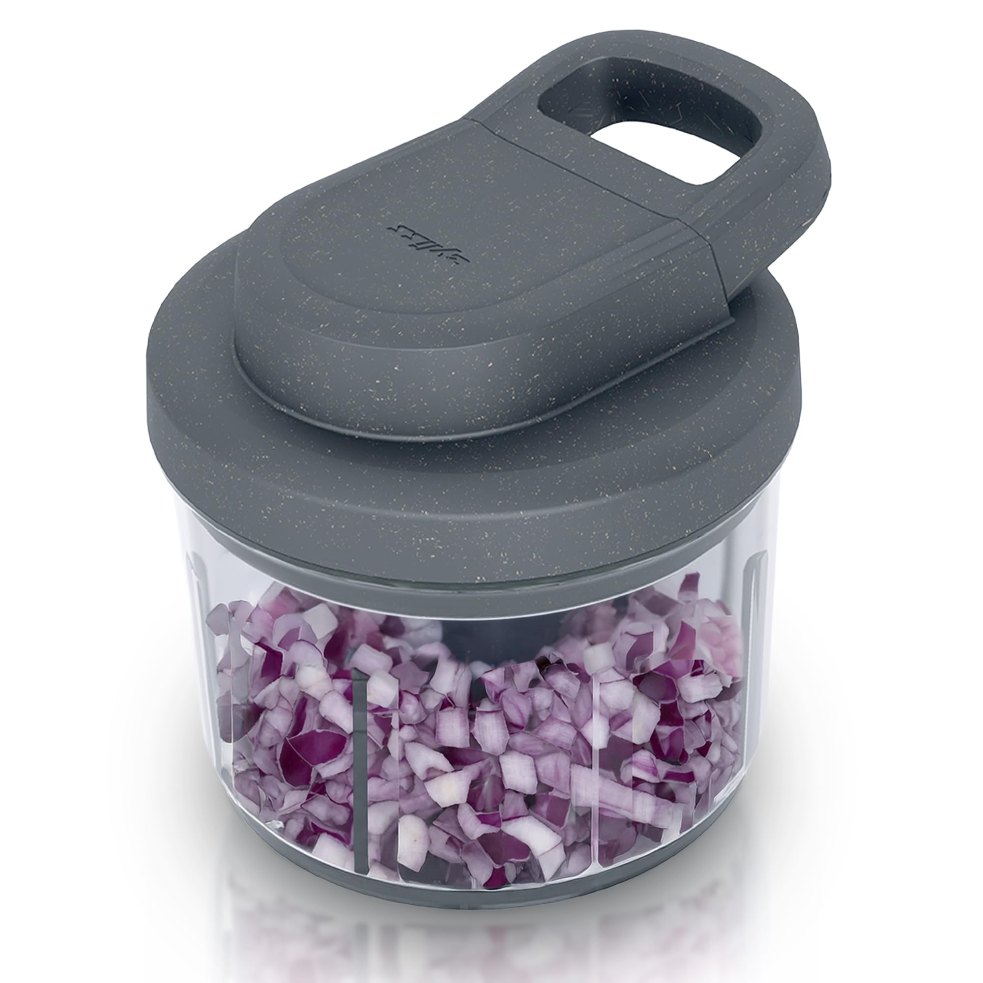 Zyliss Easy Pull Food Chopper and Manual Food Processor - Hand-Held Slicer & Dicer for Fruits & Vegetables - Easy Pull Manual Food Chopper - Cooking Gadgets & Kitchen Essentials - Easy Pull 3.0