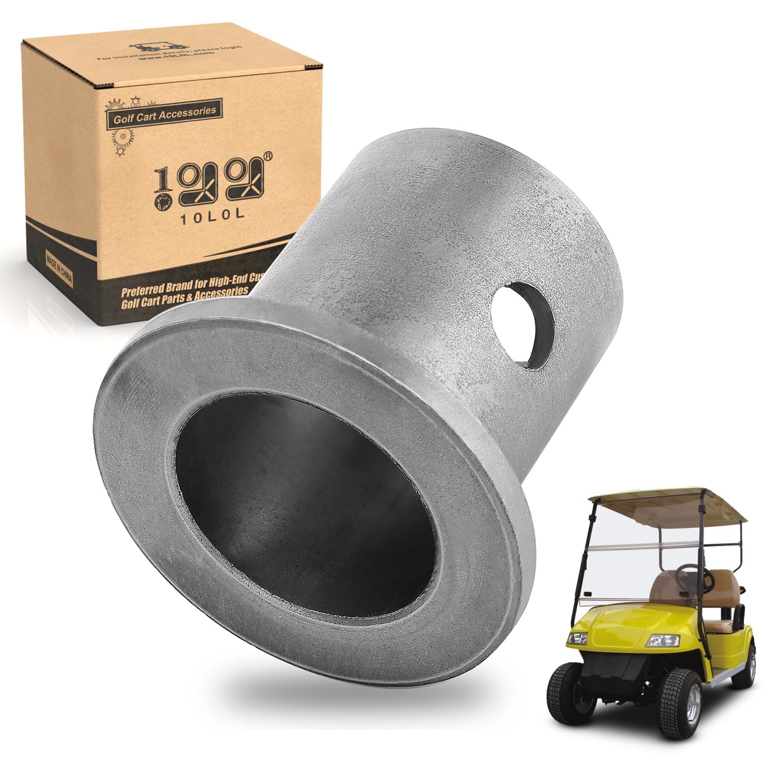 Amazon.com: 10L0L Golf Cart Steering Gear Box Flanged Bushing for
