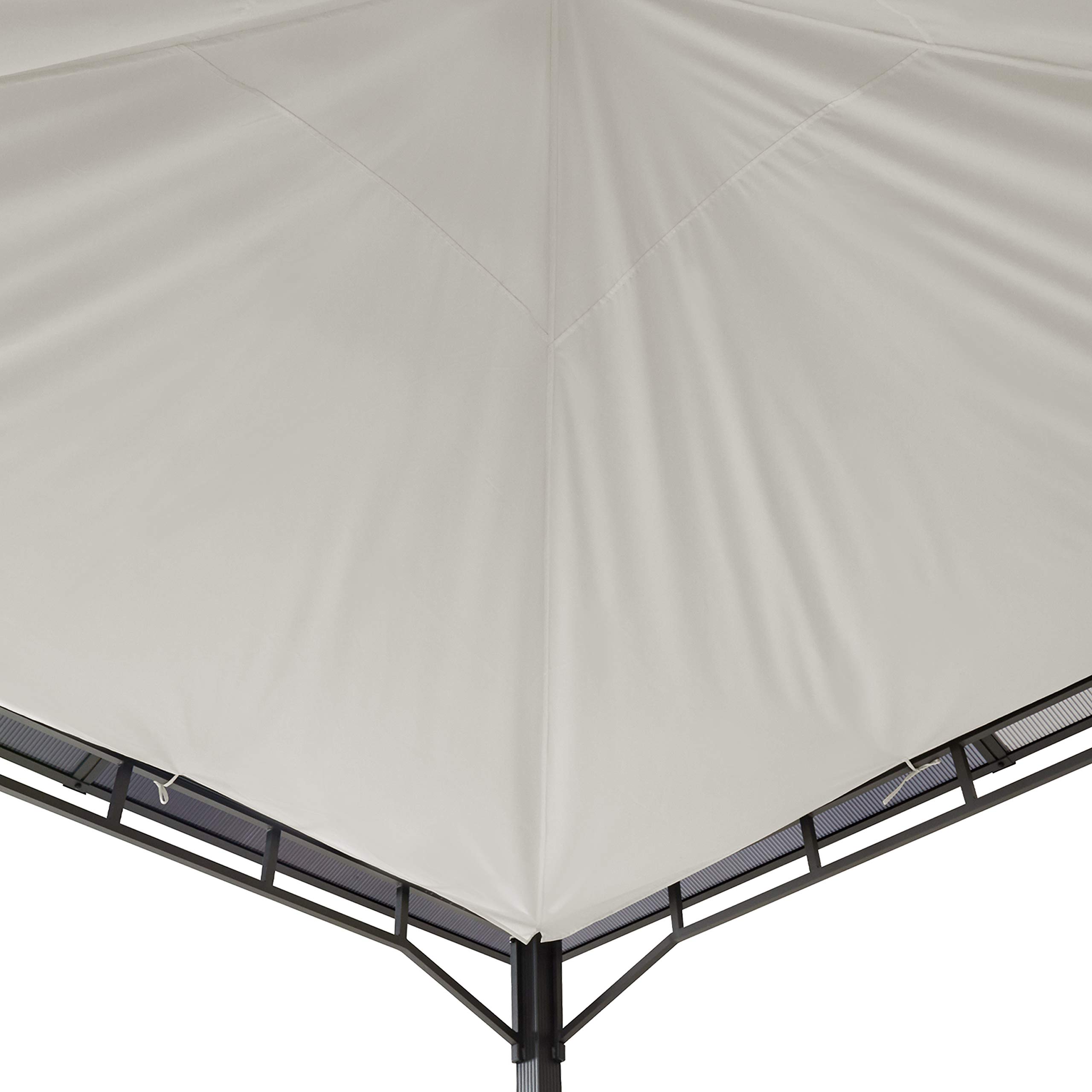 Sonnensegel für Gartenpavillon Sunset Deluxe 3x3 m inkl. Befestigungsmaterial