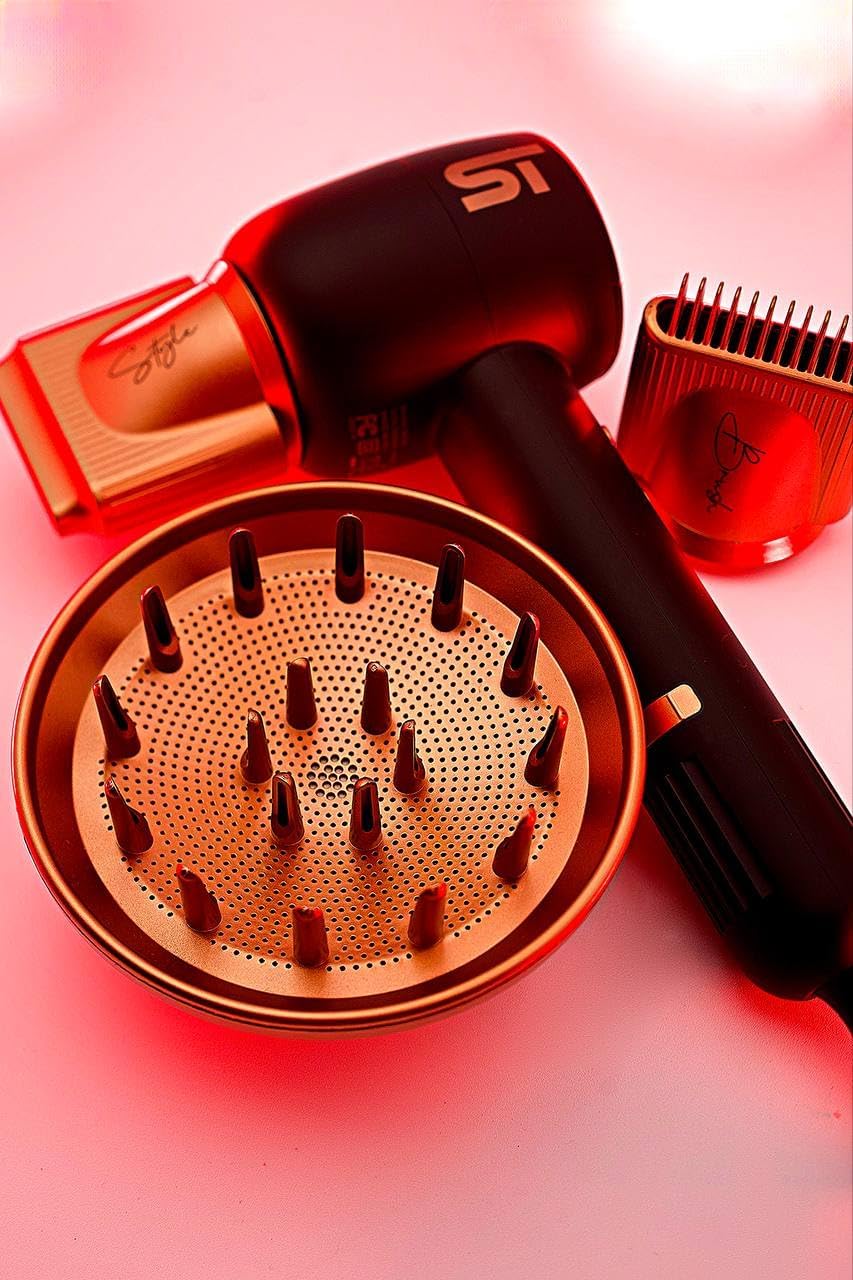 Supreme Trimmer ST Curly Hair Diffuser Adaptable for Blow Dryer SHD347 for Curly or Wavy Hair | HDi300 Copper
