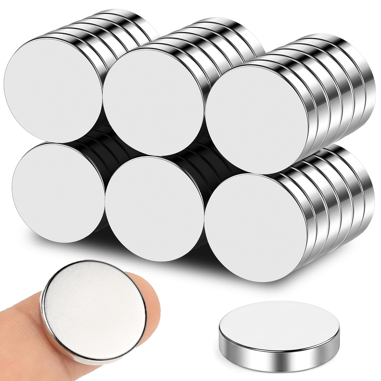 60 Pcs Rare Earth Magnets, 18x3mm Disc Magnet Neodymium Magnets — Amazon image 11