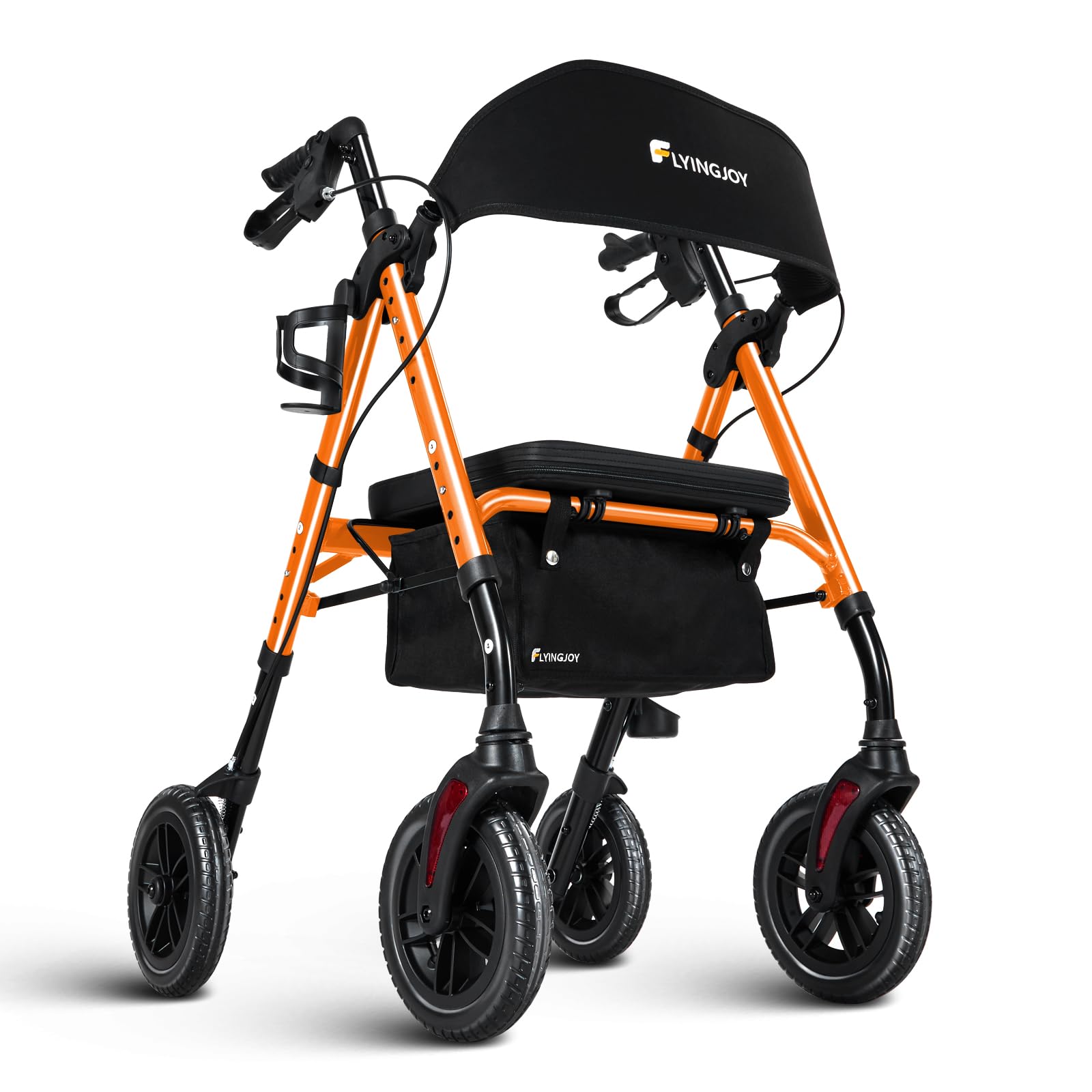 Mobiclinic®, Folding Rollator, Adjustable Height, Handbrakes