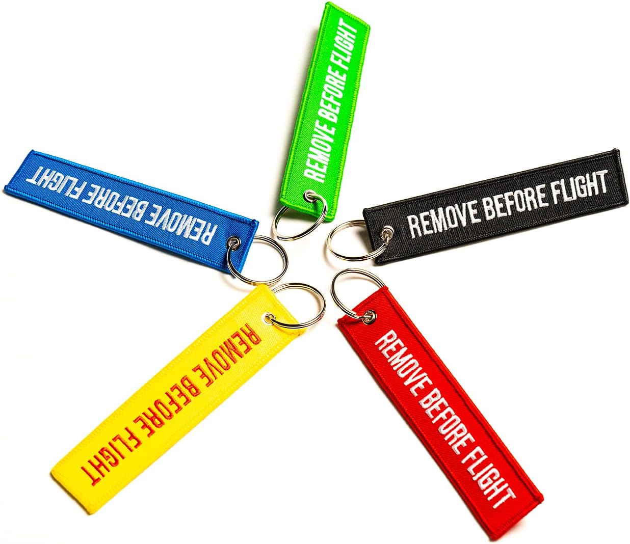 Key Chain - 5 Pcs/Pack - Keychain and luggage tag (5, Mix Colors)