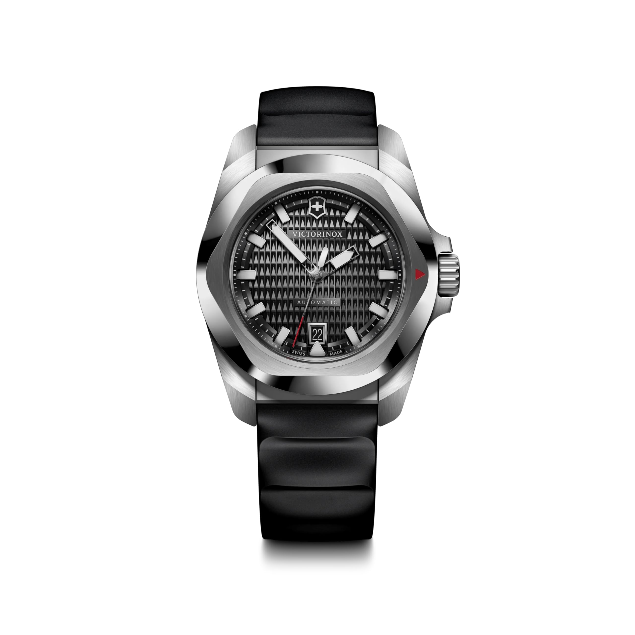 I.N.O.X. Automatic Black Dial Black Rubber Watch 41mm - 242039