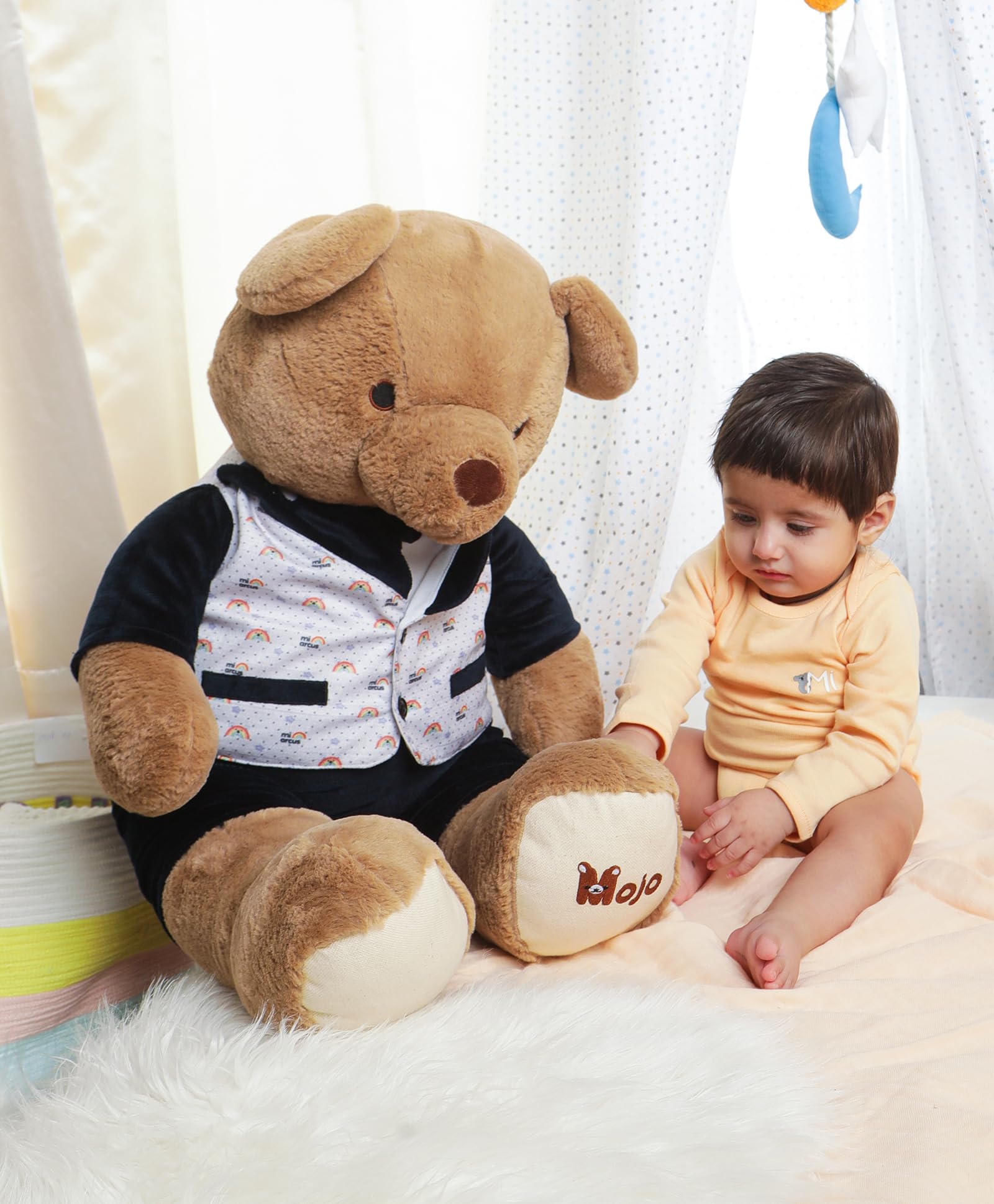 Mi Arcus Soft Toy Teddy Bear for Baby Girl and Boy 2 feet Animal Stuffed Plush Toys for Kids (B0BW2Z5WNQ) Amazon Price History, Amazon Price Tracker
