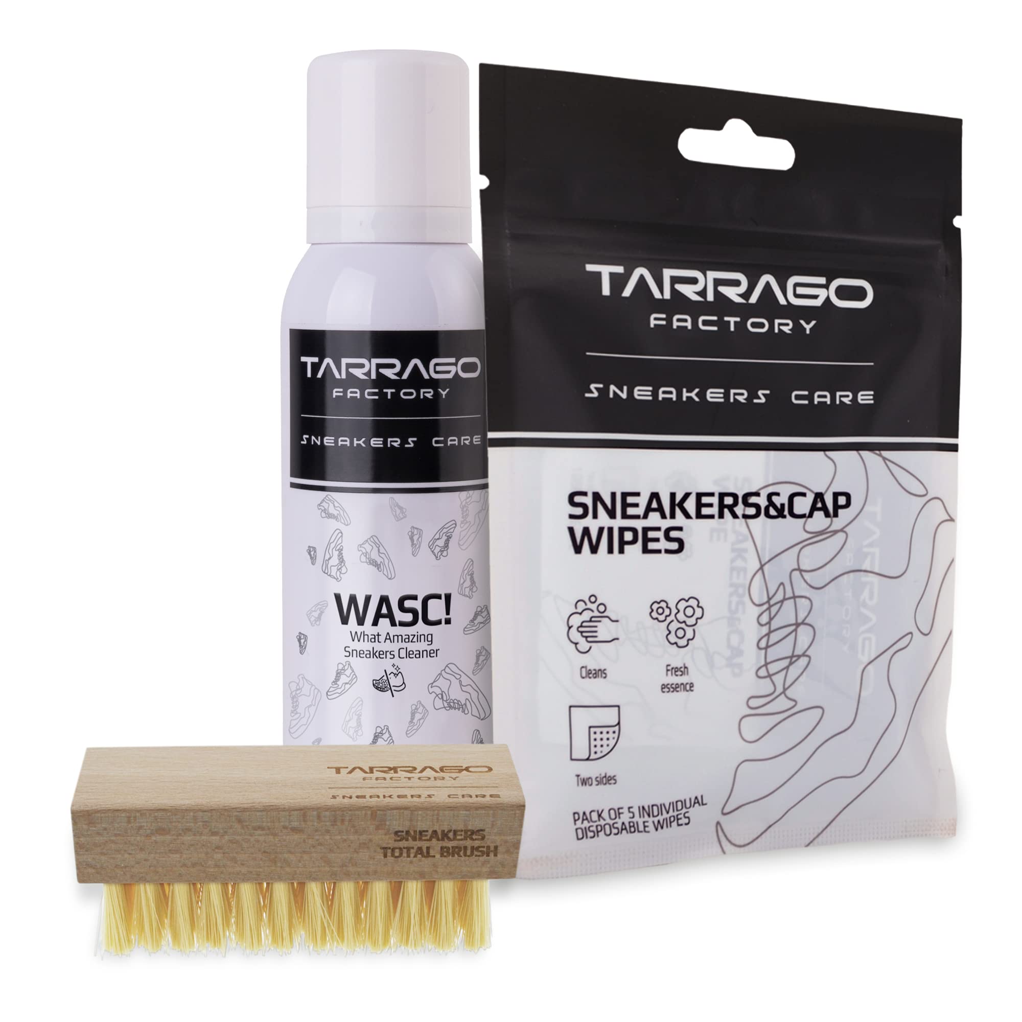 Tarrago Amazing Kit Sneakers Cleaning | Kit de limpieza para zapatillas | Mantén tus zapatillas siempre limpias