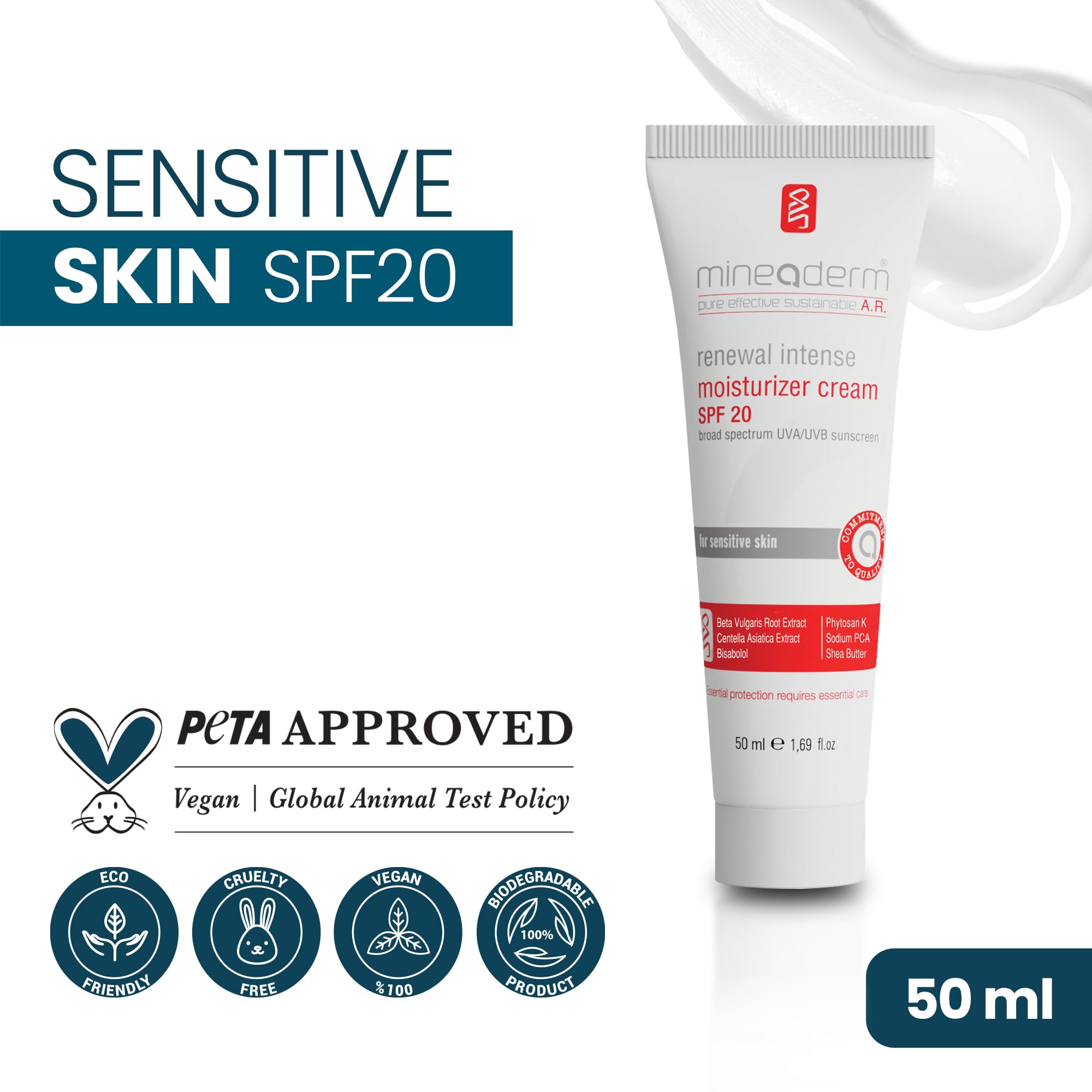 Mineaderm Renewal Intense Moisturizer Spf 20 Krem 50 ml