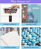 Vista 6 de Kits de pintura de diamantes para adultos Búhos 5D kits de arte de diamantes de perforación completa con puntos de diamante con diamantes gema arte