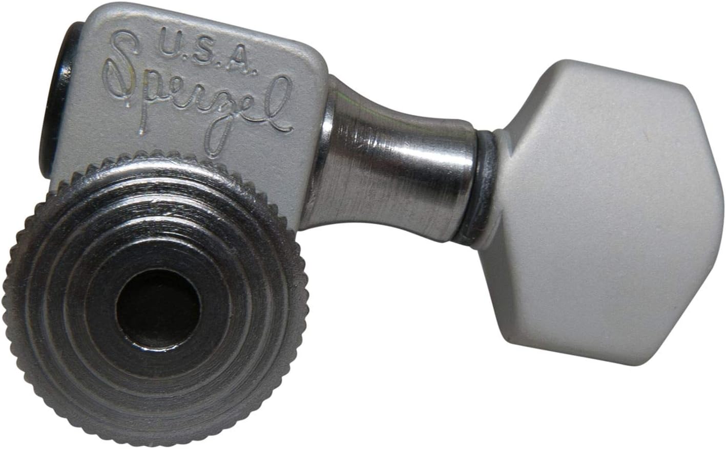 Sperzel Trim Lok Locking Tuners Machine Heads Satin Chrome - 6 in line