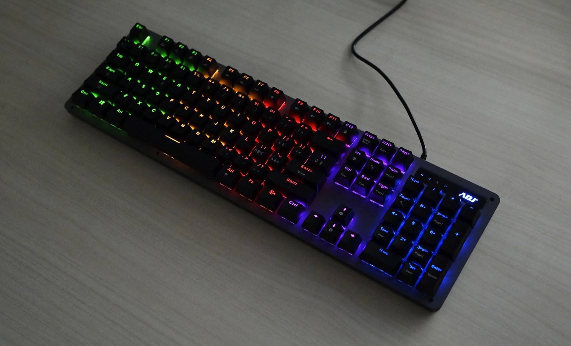 adj Klawiatura mechaniczna BRYCK USB MECHANICAL KEYBOARD
