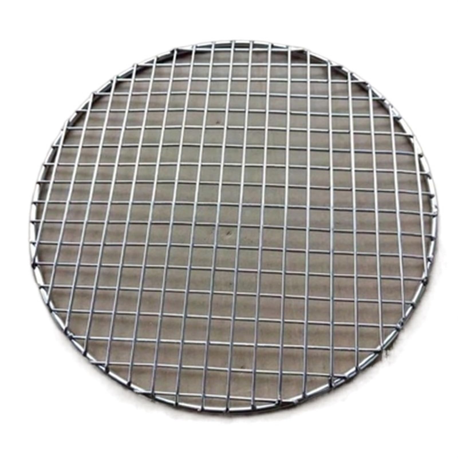 Kategoria: Barbecue Net 1 szt. Średnica 30 cm., Grill ze stali nierdzewnej Siatka z siatki Stojaki Okrągły ruszt Camping Piesze wycieczki Zewnętrzna siatka druciana