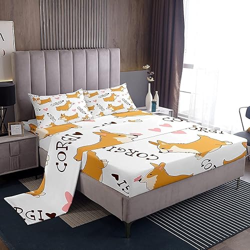 Miniatura 273 de Erosebridal Juego de sábanas para videojuegos, tamaño individual, color morado, sábana bajera ajustable para niños y niñas, moderno juego de sábanas