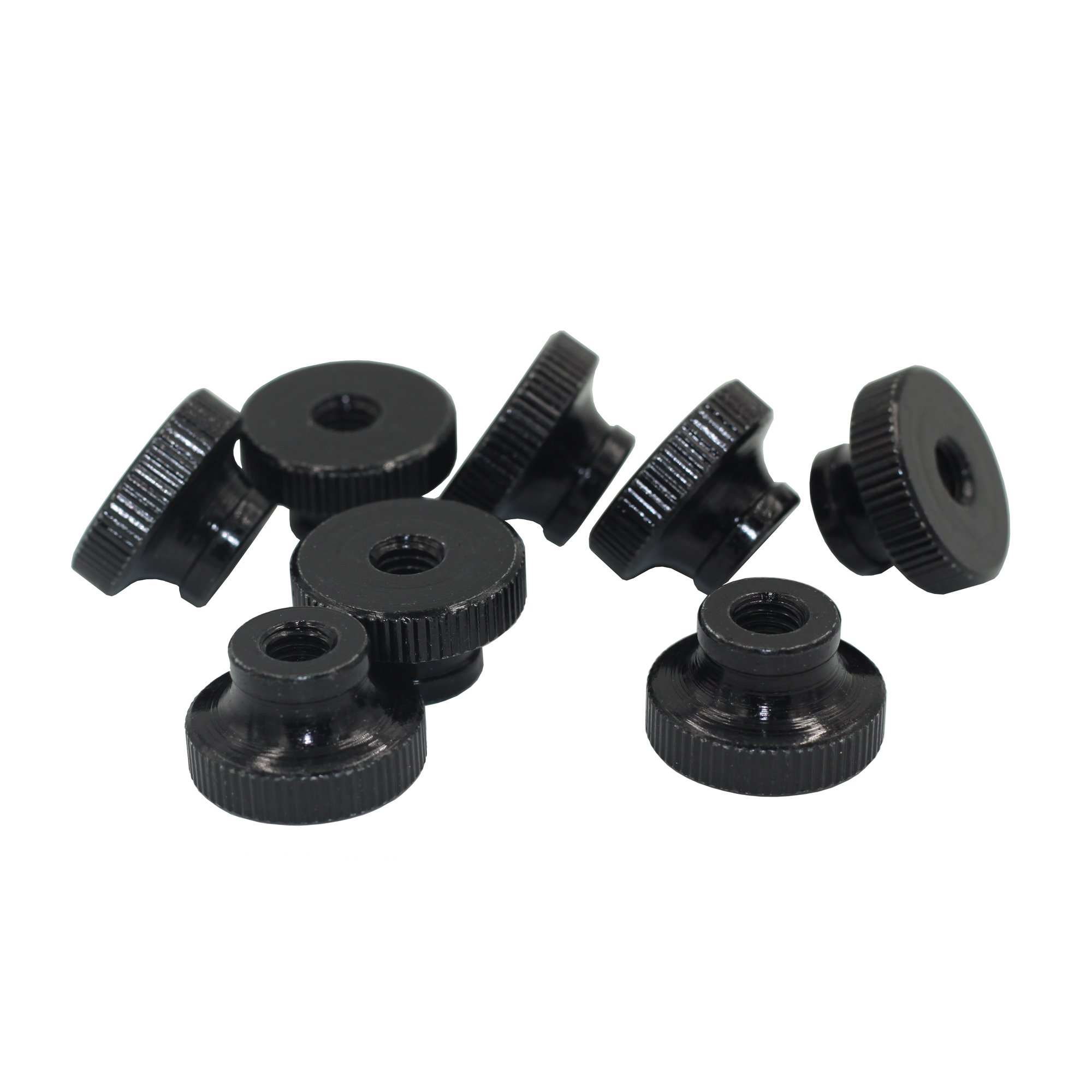 Buy M4 Knurled Thumb Nuts,Knueled Nut with Collar,Round Thumb Nut