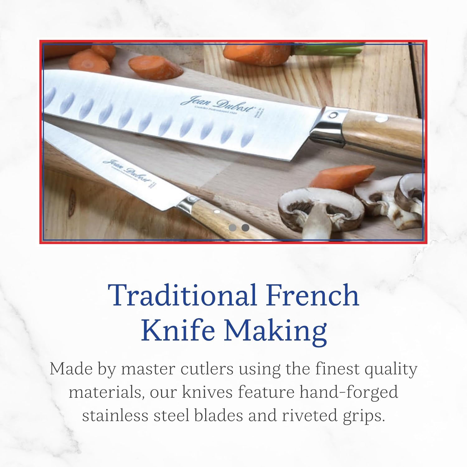 Jean Dubost New Age Laguiole 4-Piece Black Steak Knife Set, Black Handles - 1.2 mm Blades - Rust-Resistant Stainless Steel - Made in France
