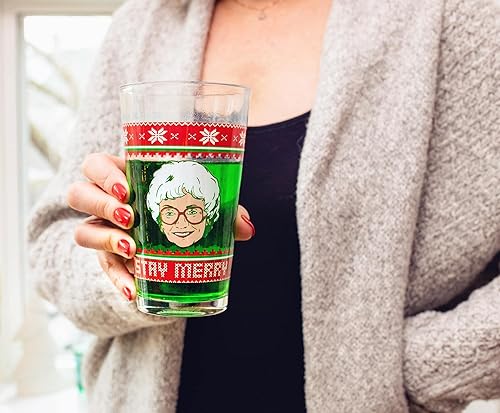 Miniatura 8 de The Golden Girls - Juego de 4 vasos de cerveza para bebidas de pub con capacidad para 16 onzas cada uno