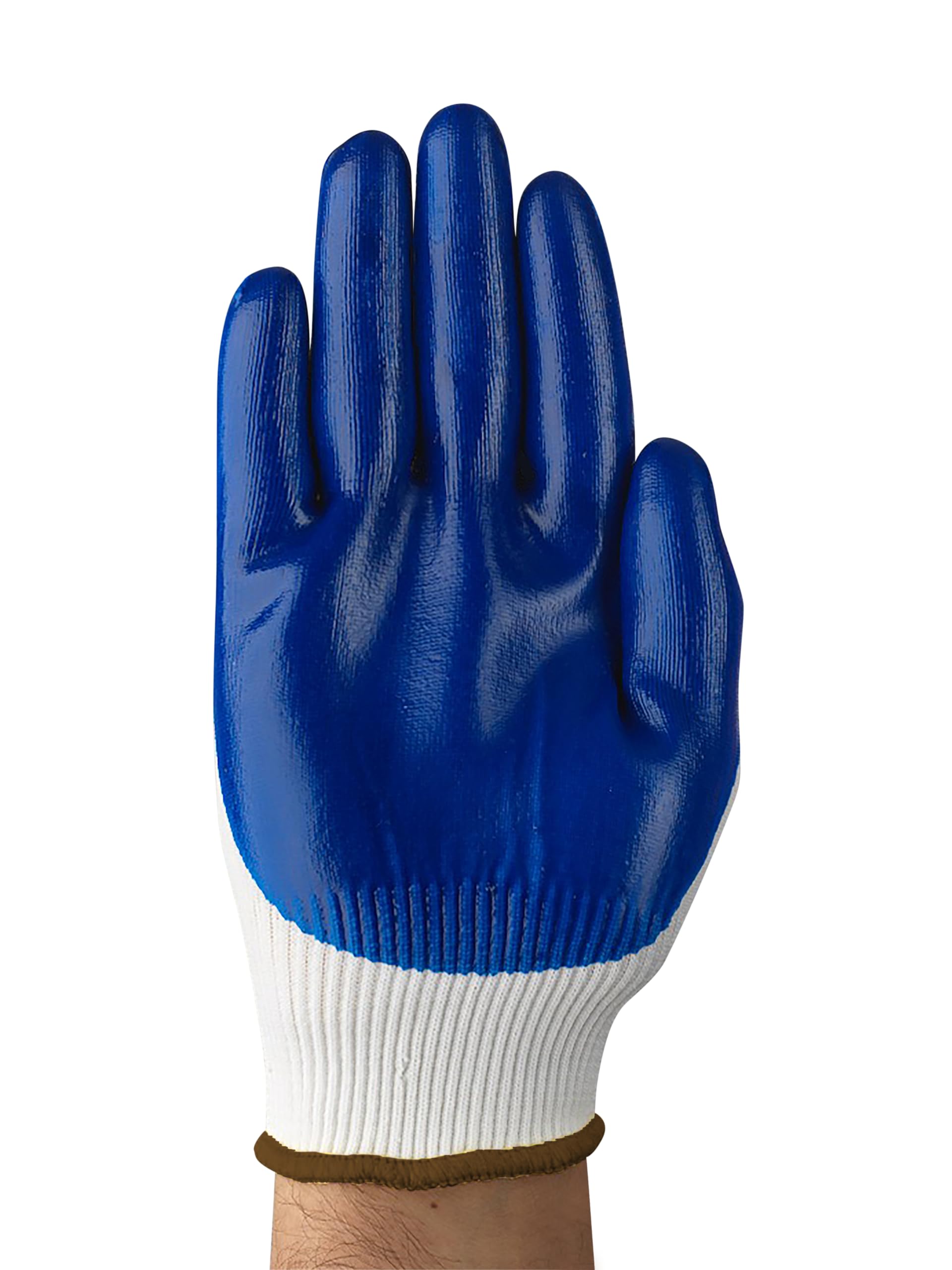 Ansell HyFlex 11-900 Guante de Trabajo, Protección Mecánica, Repelente al aceite Guante, Talla L (12 Pares)