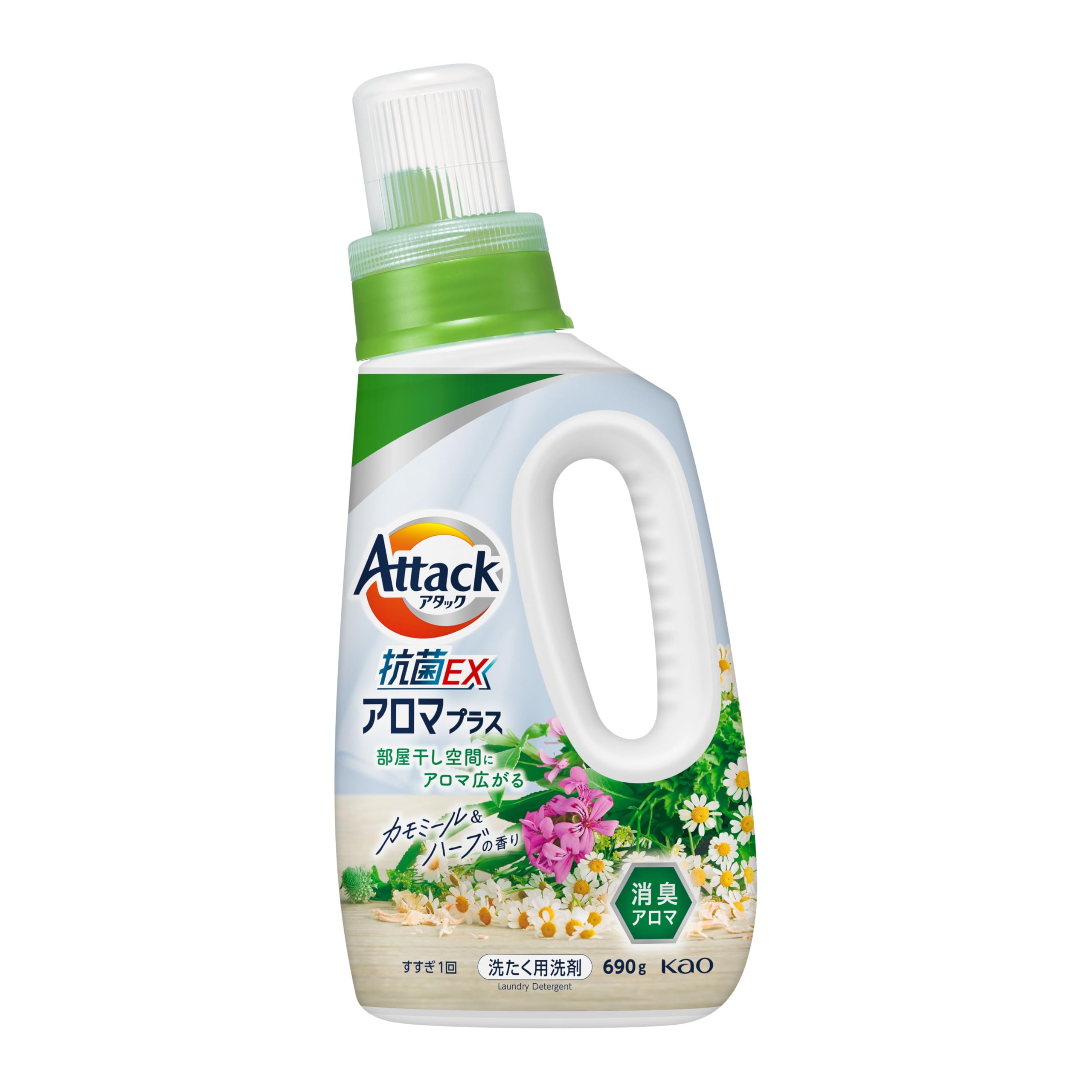 Amazon.co.jp: アタック 抗菌EXアロマプラス 本体 690g : ドラッグストア