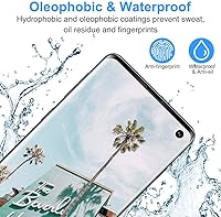 Vista 3 de [Paquete de 4] Protector de pantalla para Xiaomi Mi 11, protector de pantalla de vidrio templado antiarañazos de 9 dureza, película protectora