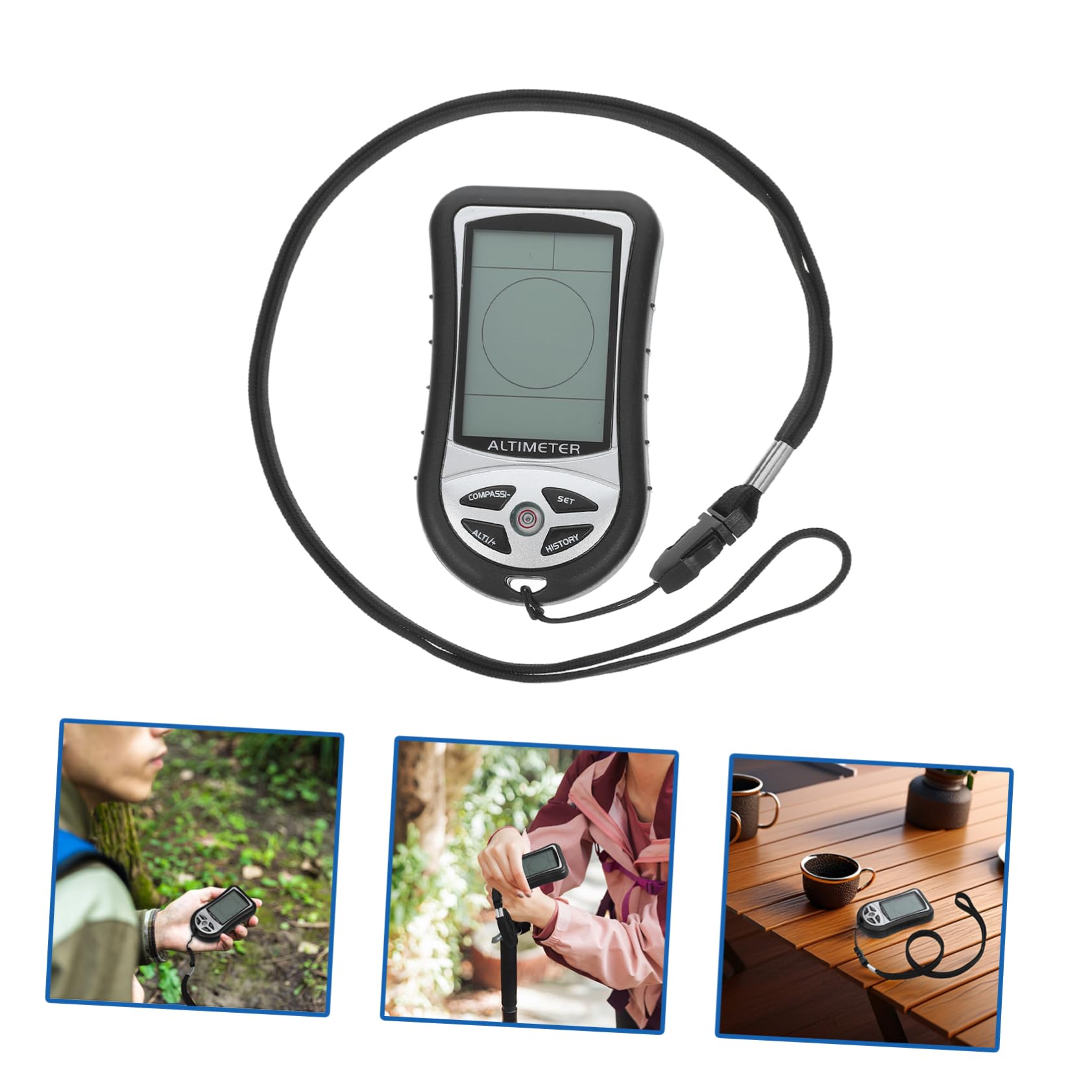 SUPVOX Barometro Portatile e Elettronica Per All Misuratore Meteorologico Per Campeggio Ed Escursionismo Dispositivo Per Esterni