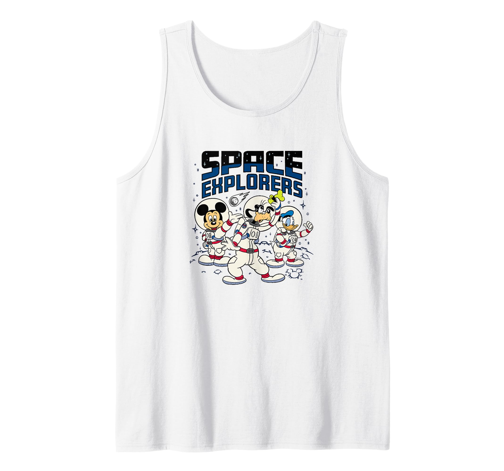 Débardeur Mickey Goofy Donald Space Explorers Disney pour look d'été décontracté