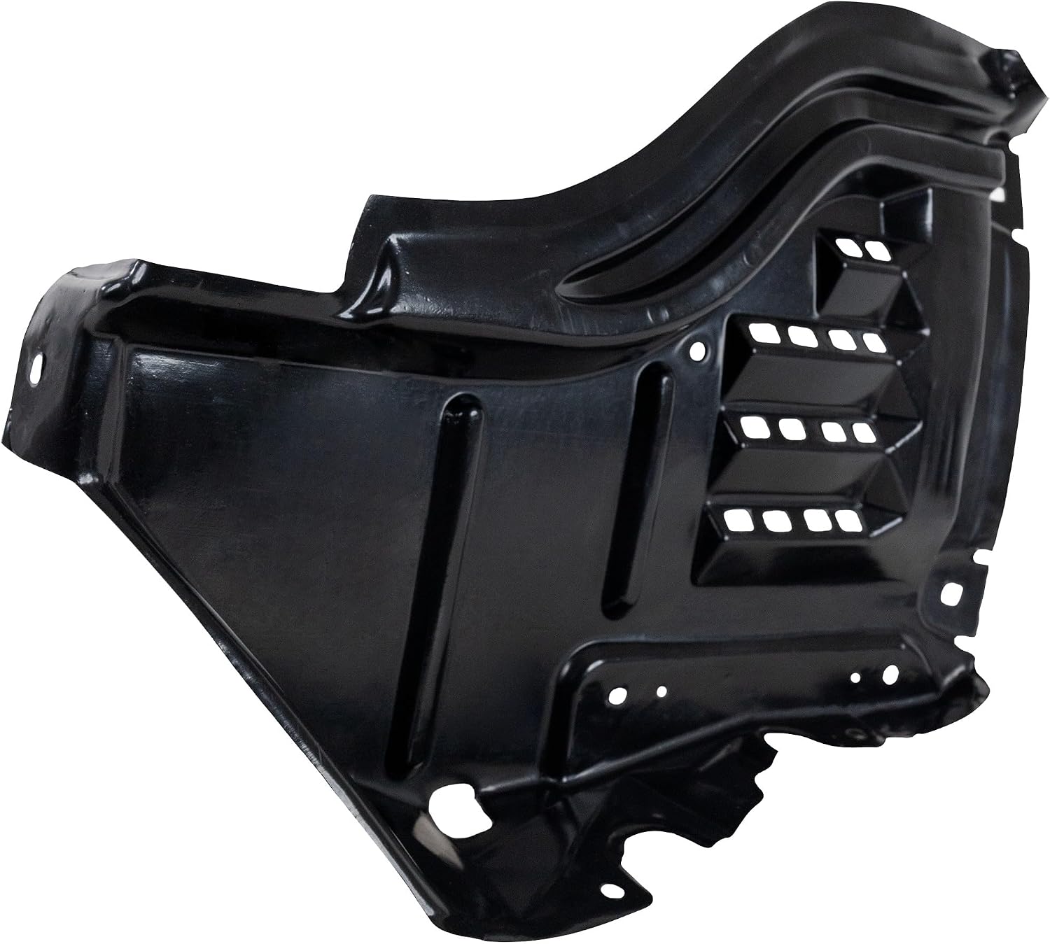 Go-Parts - Front Fender Liner for Toyota Tundra 2007-2013, Left (Driver) Side, Front Section, Plastic, Vacuum Form, with Steel Bumper Type, Replacement 2008 2009 2010 2011 2012