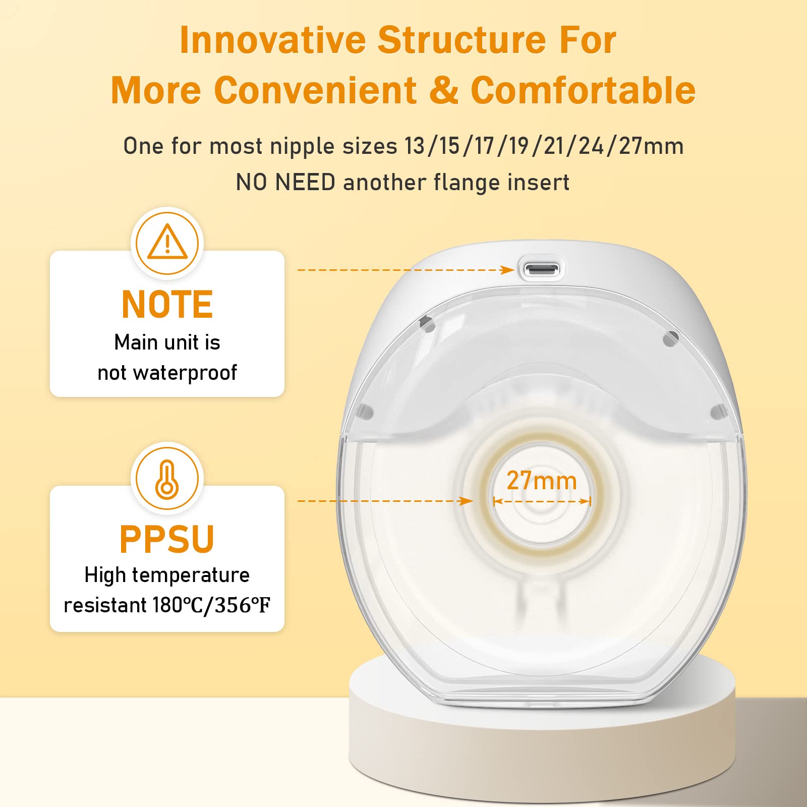 MISSAA Wearable Breast Pump,...B0BQBX9JF8