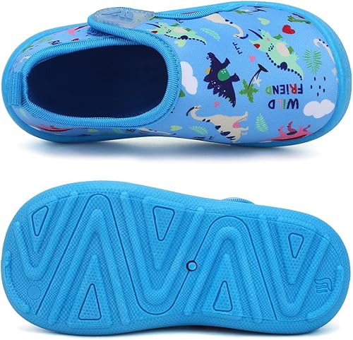 Miniatura 3 de FANTURE Zapatos de agua para niños y niñas, lindas sandalias acuáticas, playa, piscina, parque acuático, tenis acuáticos, para niños pequeños y