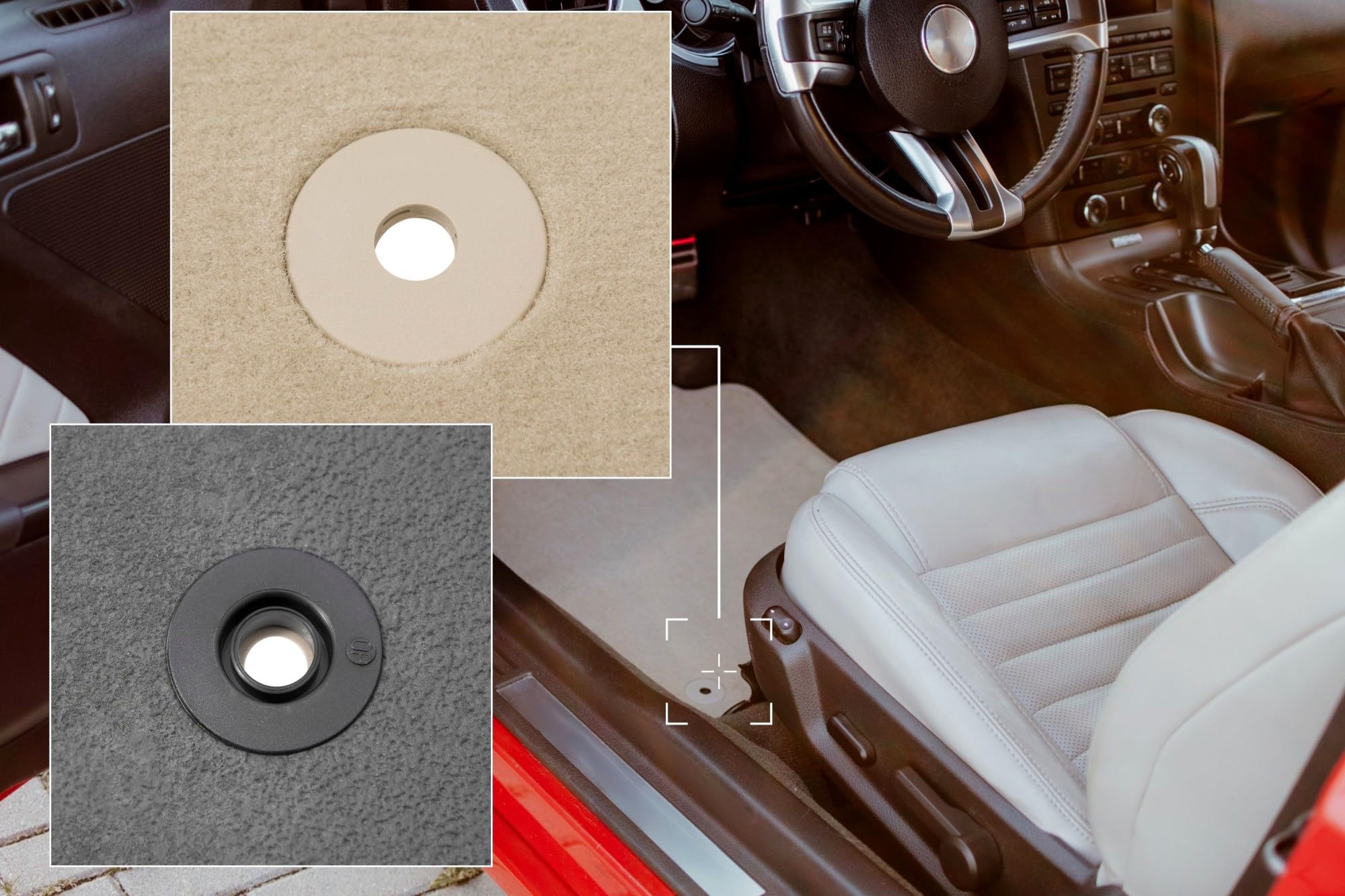 Set Tappetini in Moquette su Misura compatibile con Volkswagen ID.7 2023-