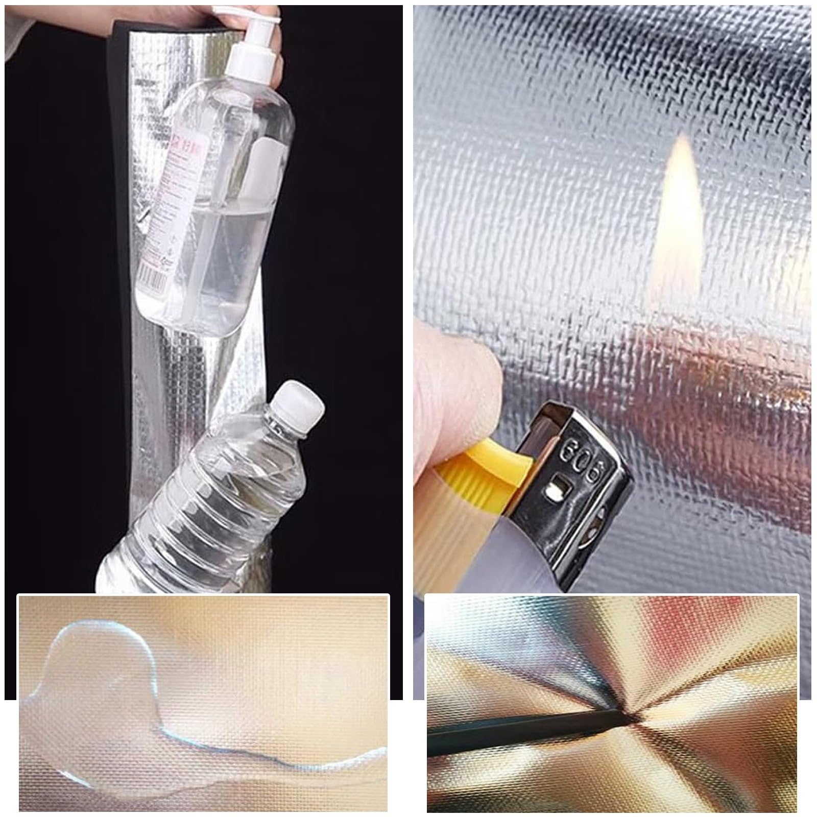 Tubo Isolante Antigelo per Esterni Condizionatore, Tubi in Schiuma Isolante per Rame Tubo, Guaina di Isolamento Foglio di Alluminio Antigelo Flessibile per Tubature dell'Acqua ID 22-120 mm(ID 27mm （1-