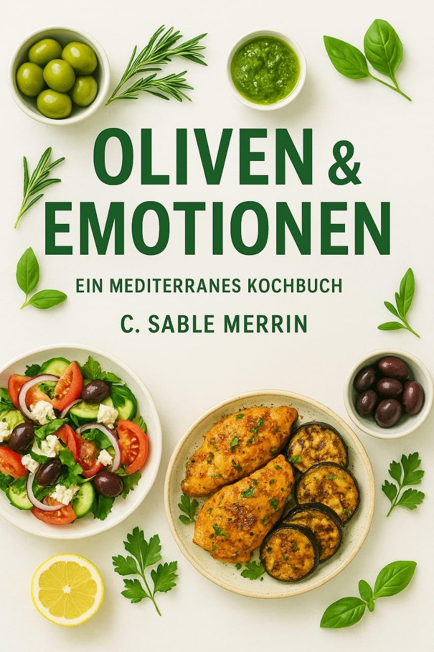 Oliven & Emotionen: Ein mediterranes Kochbuch (German Edition)