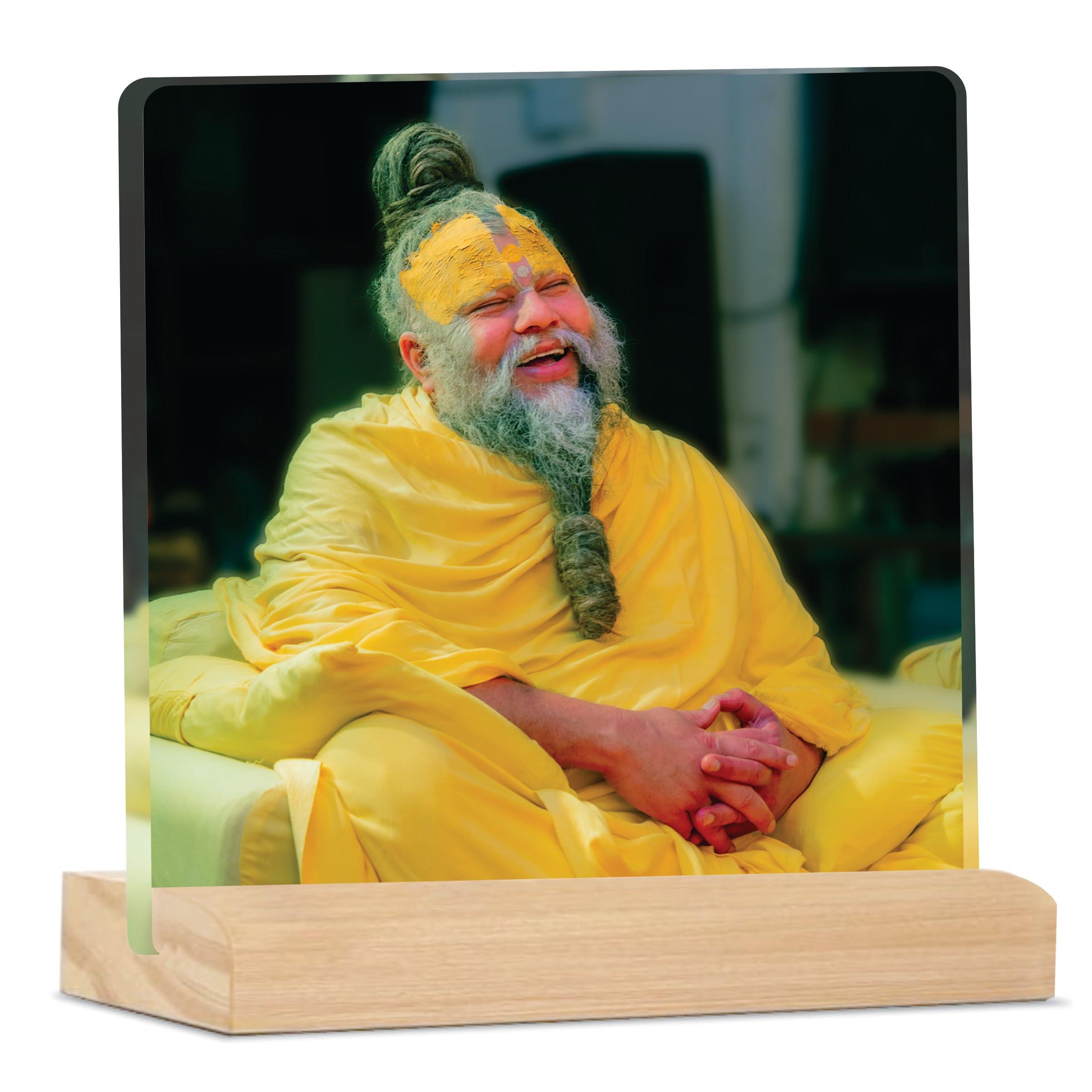 Divine Photo Frame of Premanand Maharaj Ji - Spiritual Gift -1