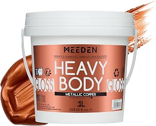 MEEDEN metallic copper acrylic paint image