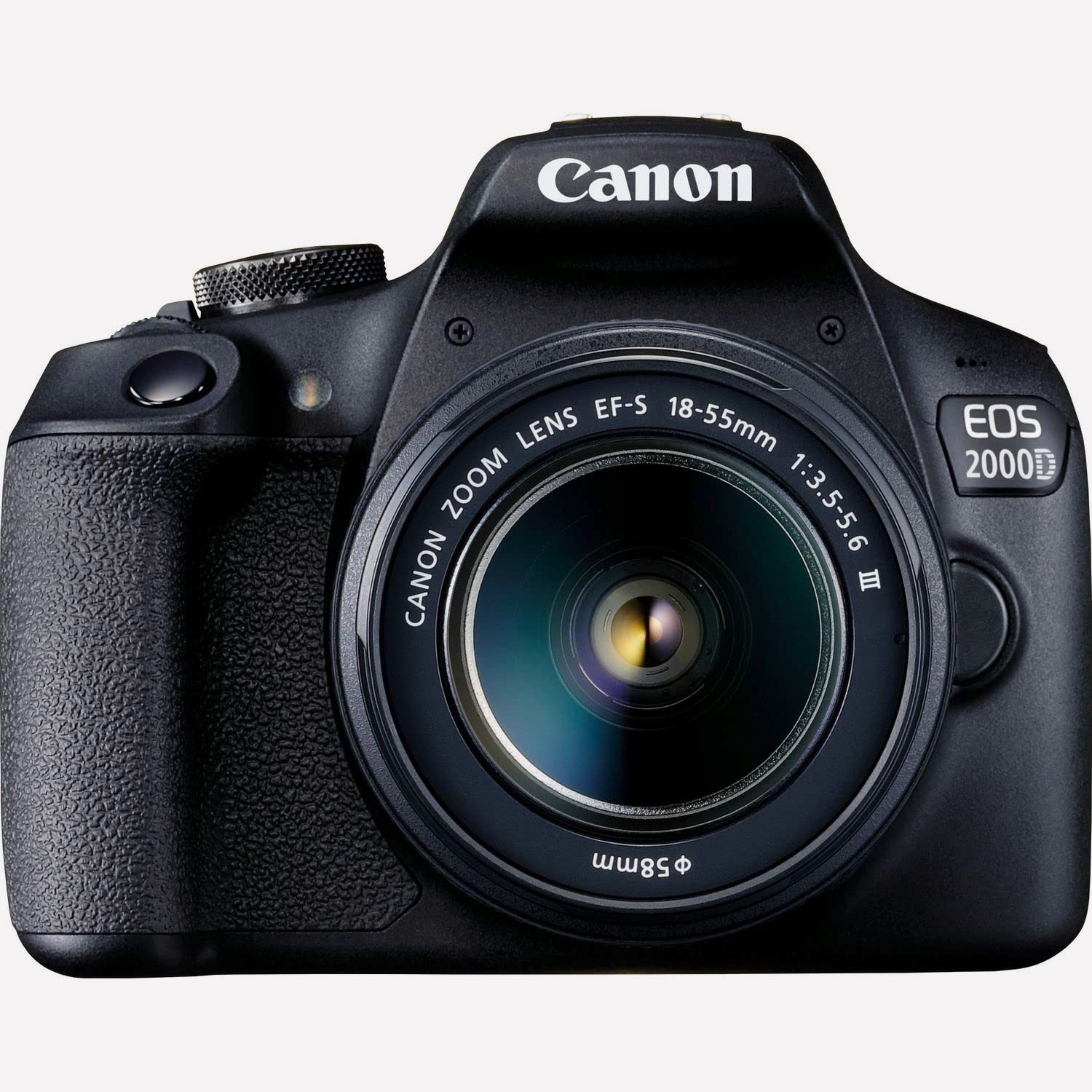 Amazon.com : Canon EOS 2000D with EFS 1855mm III Lens with Starter