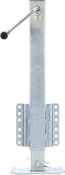 Seachoice Heavy Duty Trailer Jack, Fixed Mount Jack w/Drop Leg, 28.6 in. of Lift, Max Load 2,500 Lbs.