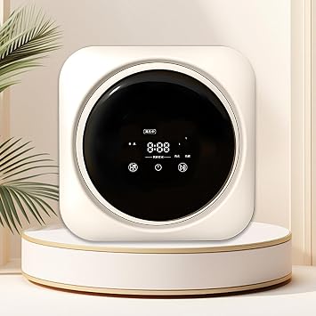 SHAHRYAR Mini Washing Machine,Portable Washer Machine 170w,Can Be Placed On A Table Or Wall-Mounted,Touchscreen Operation,for Small Clothes, Underwear, and Socks Wall-Mounted
