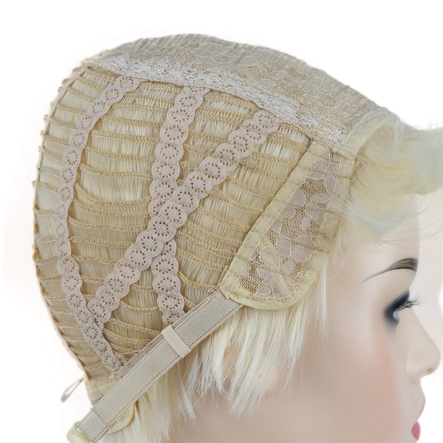 Wiginway Short Layered Pixie Light Blonde High Heat Ok Full Synthetic Wig