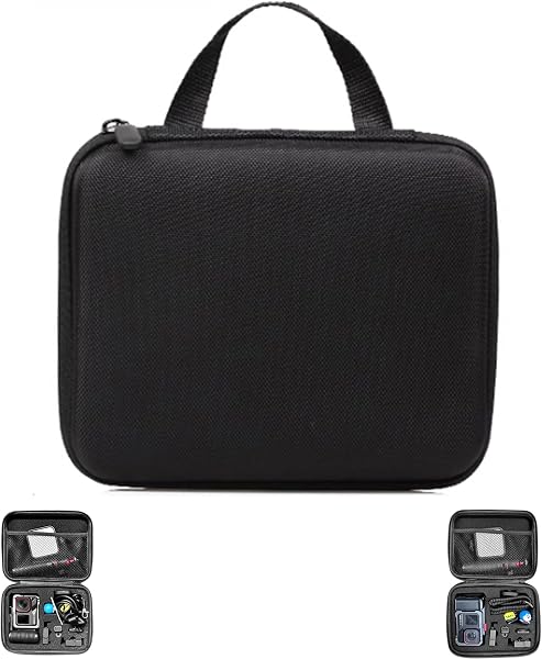 Torba Ręczna dla Insta.360 Ace Pro 2 Xplorer Grip Kit, Kompatybilna z Różnymi Zestawami Xplorer Grip, Przechowuje Aparat, Grip, Akumulatory, Adapter Szybczy Zwigzdu i Inne Aksesoria