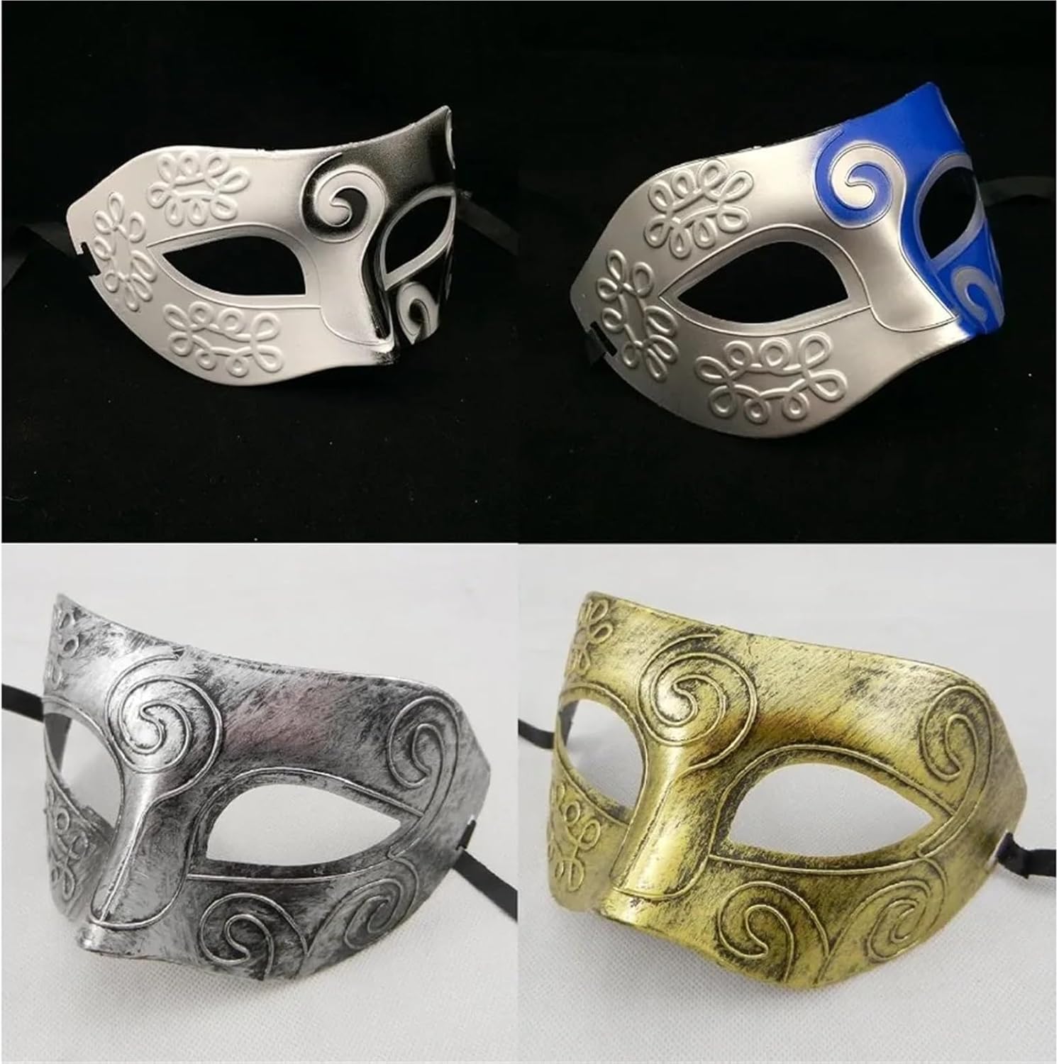 Masquerade Ball Masks Unisex Retro Masquerade Mask Costume Party Accessory Pack of 16 for Festive Events Decorative