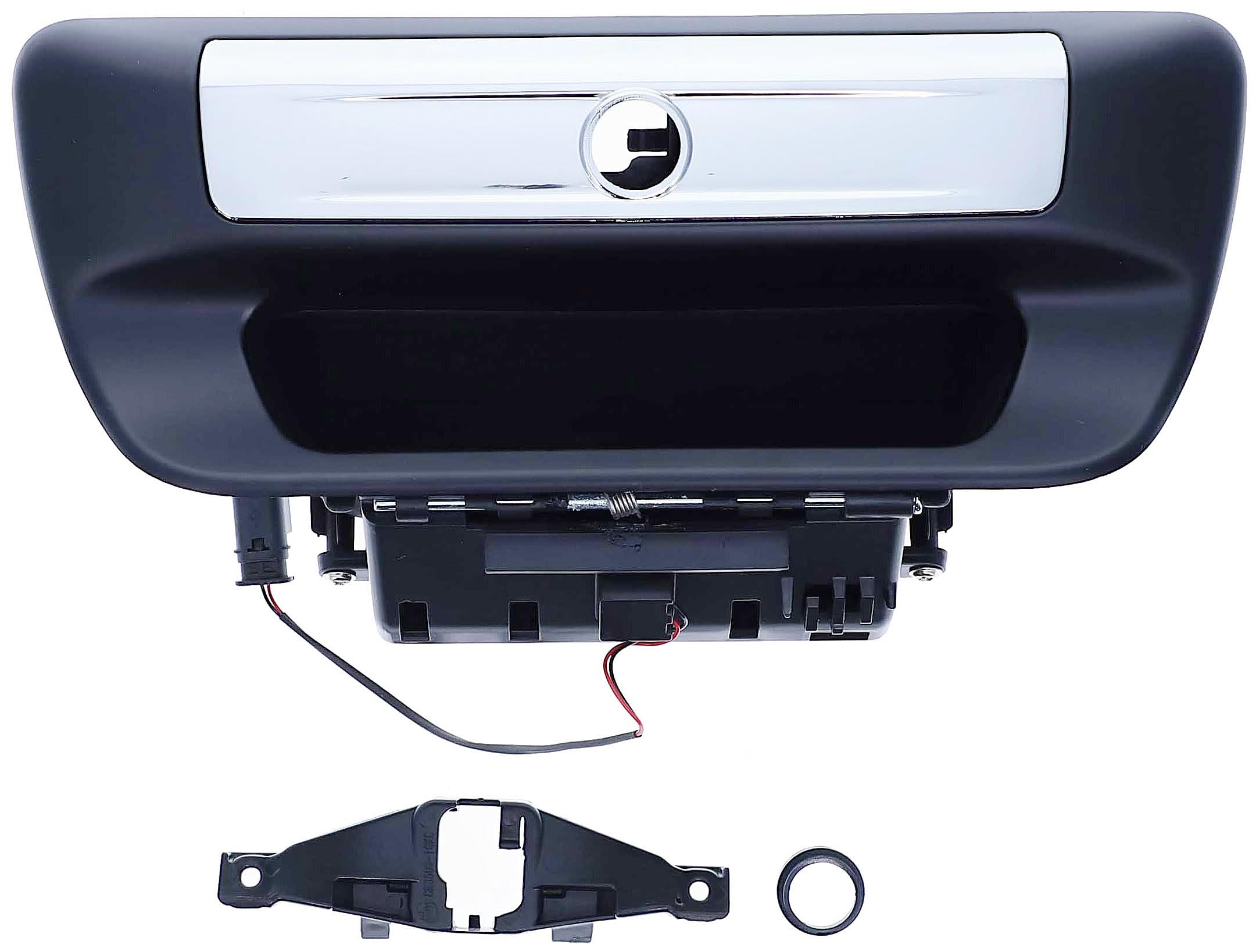 Photo 1 of Dorman 15845 Tailgate Handle Compatible with Select Ram Models, Black; Chrome
