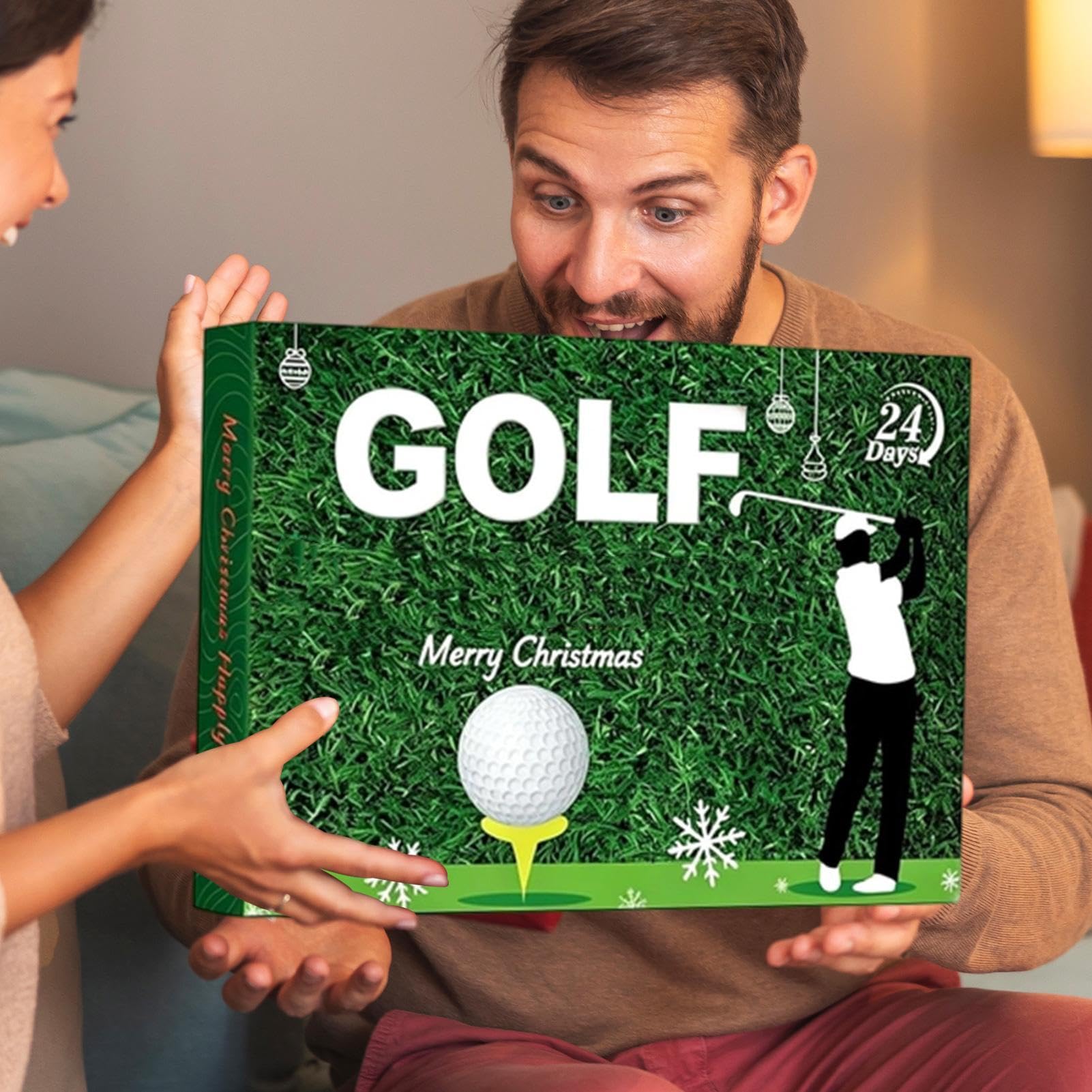 Weihnachts-Countdown Golfzubehör-Set mit Divot-Reparaturwerkzeug