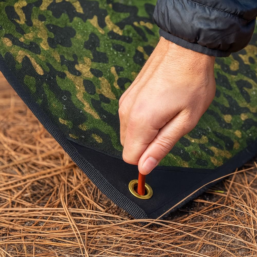 Arcturus XL Survival Tarp - 8,5' x 12' (Woodland Camo)