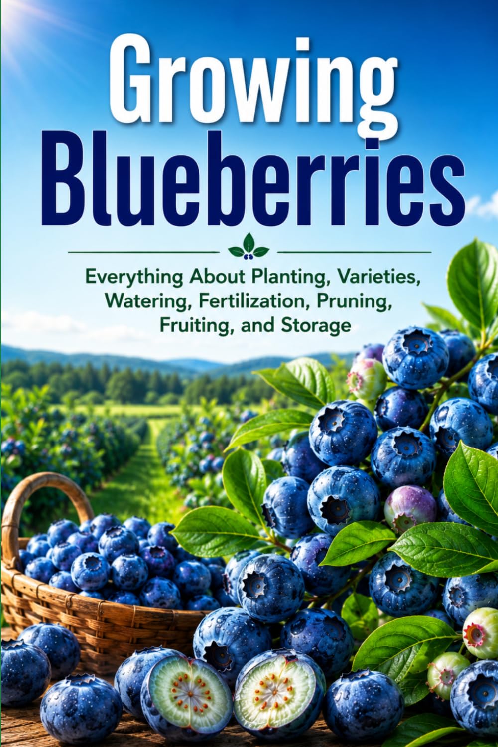 Growing Blueberries: Everything About Planting, Varieties, Watering, Fertilization, Pruning, Fruiting, and Storage
