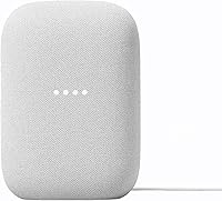 Google Nest Audio Bluetooth Speaker Chalk - Powerful Room-Filling Sound, Google Assistant, Wi-Fi/Bluetooth Streaming, Stereo Pairing & Smart Home Control