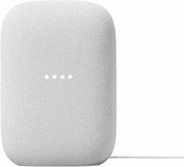Google Audio Bluetooth Speaker - Wireless Music Streaming Powerful Sound Assistant Built-in Wi-Fi and Bluetooth Connectivity Smart Home