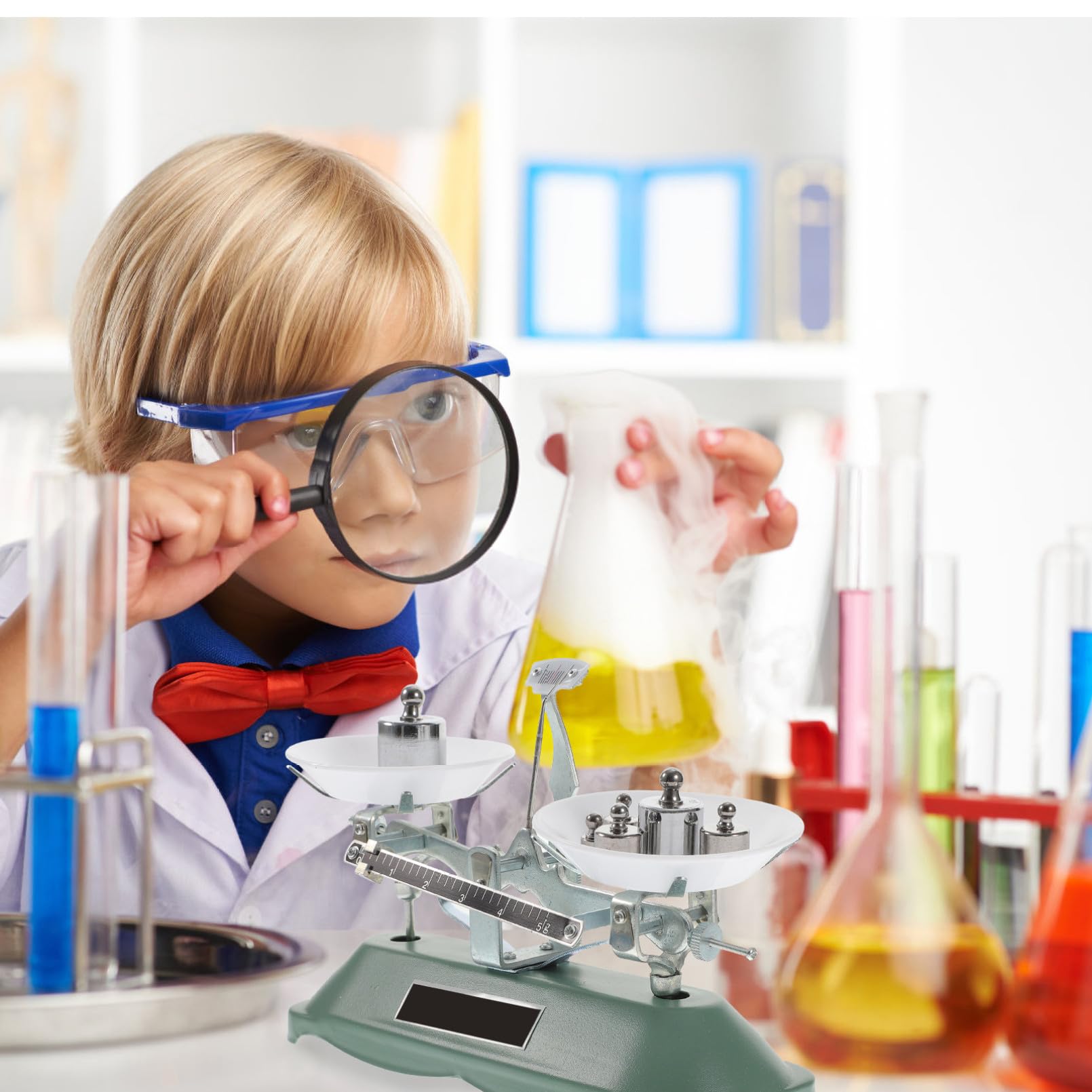 Balance de Laboratoire à Trois Fléaux, Lecture Claire, Haute Précision