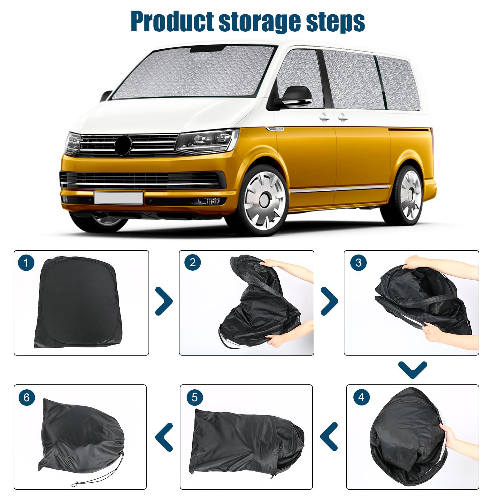 Volkswagen Tiguan 2018-2022 Anti-Glare Side-View Mirror Tint Kit - België