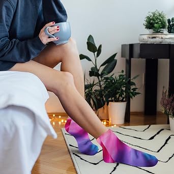 Low Cut Ankle Sports Socks for Men and Women Athletic No Show Socks 5 Pairs