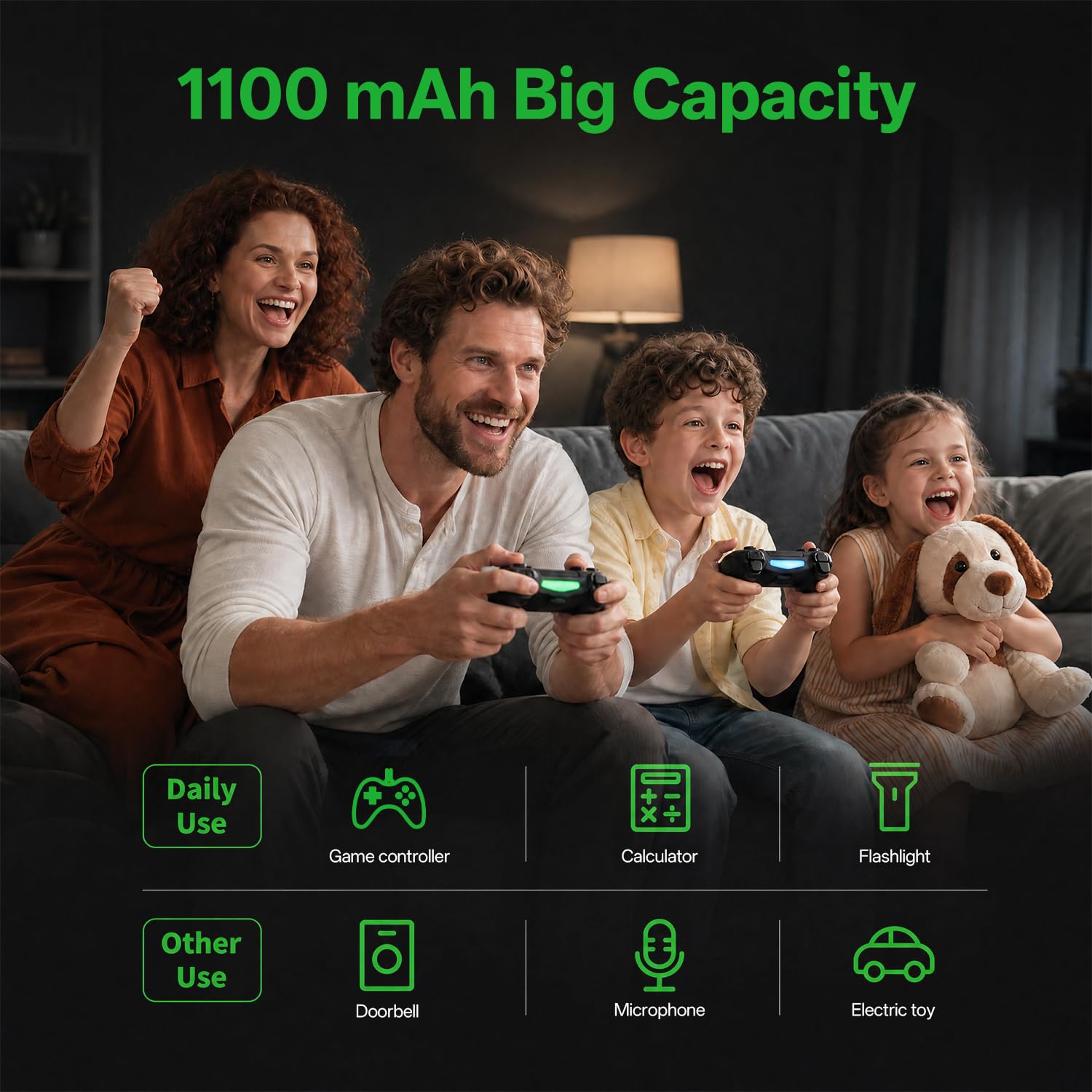 BEVIGOR 12 Stück 2800mAh AA Wiederaufladbare Batterien mit 12 Slot LED Smart Batterie Ladegerät Set, Typ C Schnellladen für NI-MH/NI-CD Wiederaufladbare Batterien