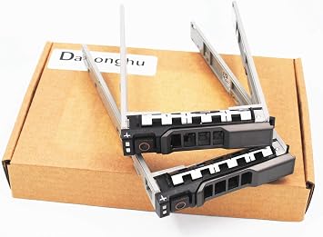 2-Pcs 2.5" 8FKXC 08FKXC SAS SATA Hard Drive Tray Caddy for R630 R730 R730XD T630 R430 T430 PowerVault MD1420 MD3420 Series by DAHONGHU