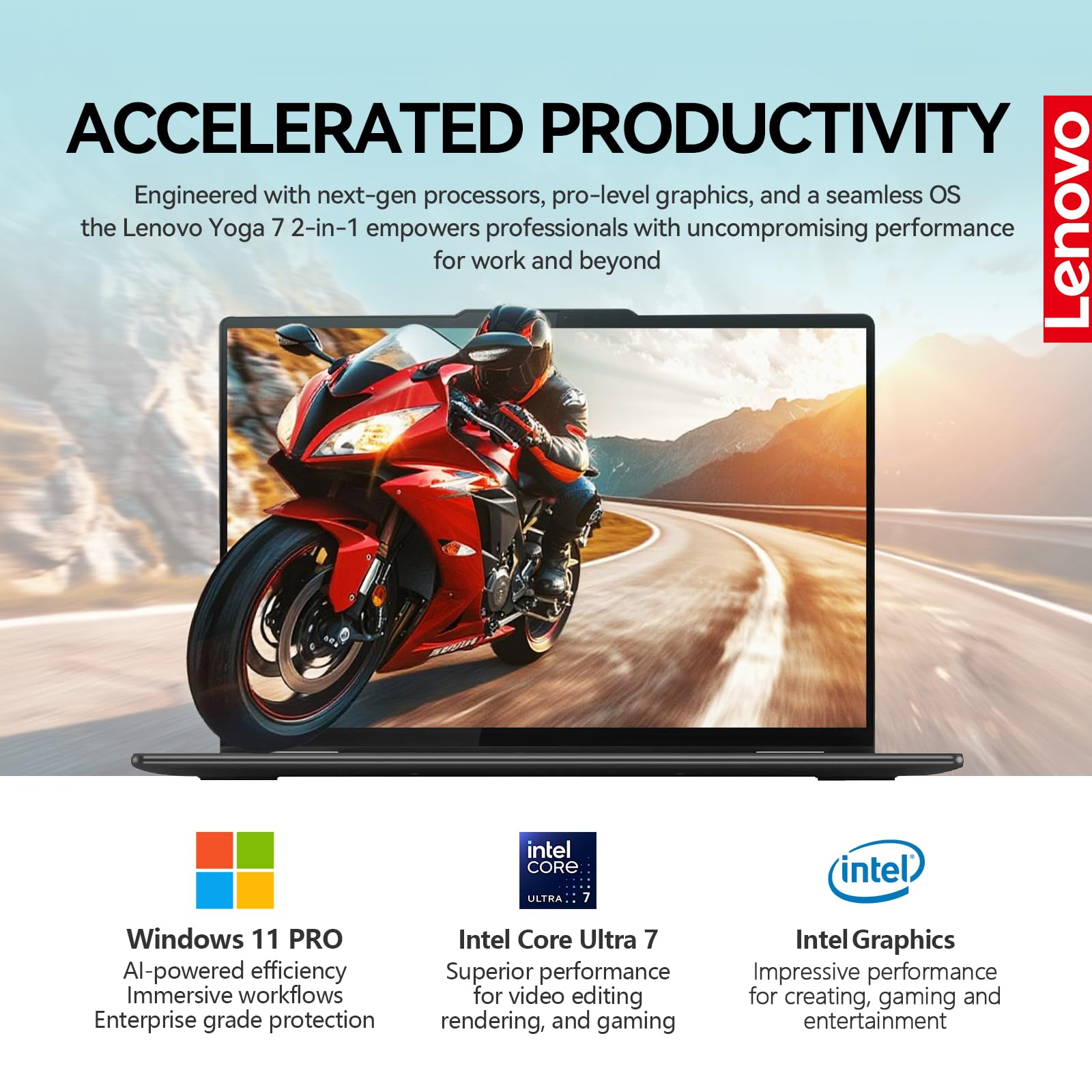 Amazon.com: Lenovo 2025 Yoga 7 2 in 1 Laptop Touchscreen, 16